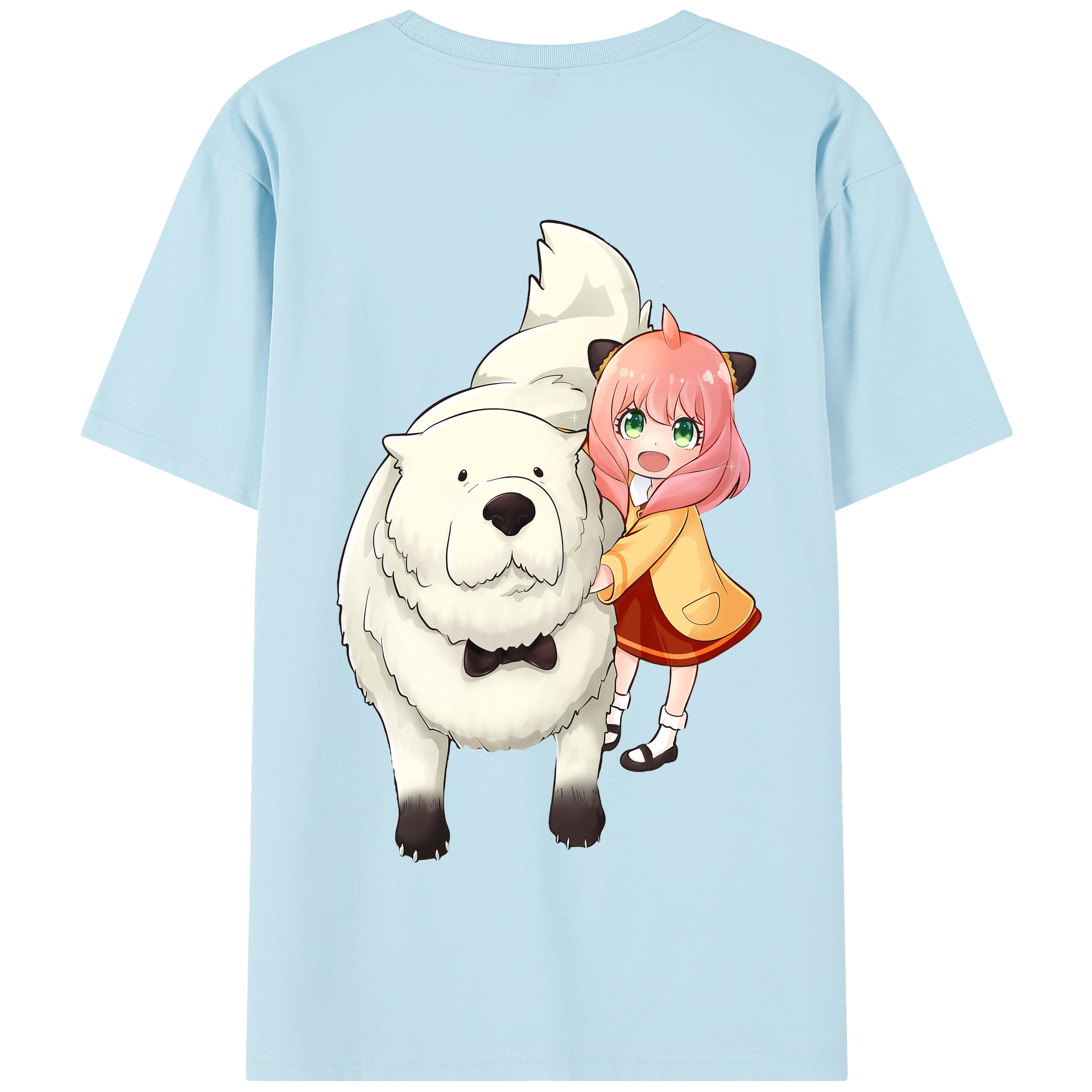 （画像用） SPY×FAMILY间谍家家酒 綿100％半袖Tシャツ（背面プリント）